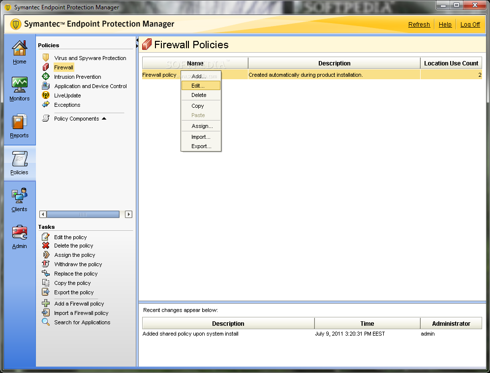 cara update symantec endpoint protection manual